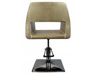 Kaderncke kreslo Detail Luxor - zlat (76) - II. akos - kvrna na sedku