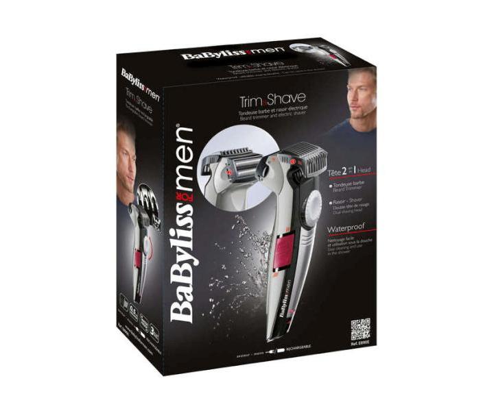 BaByliss Zastrih�va� f�zov a holiaci stroj�ek Trim&Shave E890E