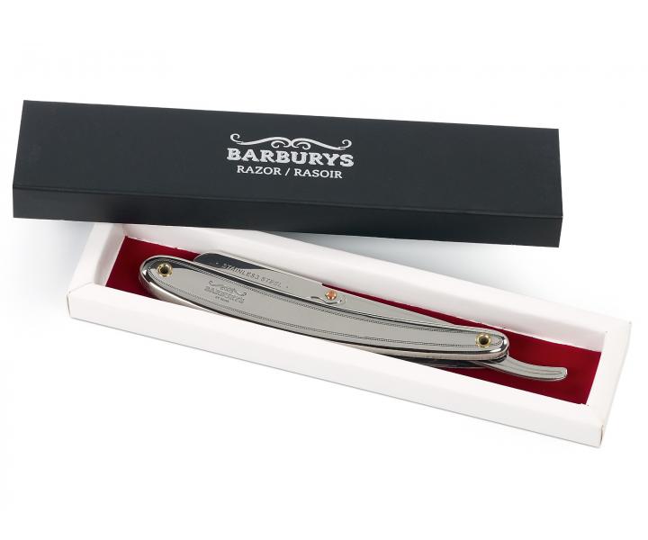 Britva na holenie fzov Sibel Barburys Gentleness Chrome - strieborn