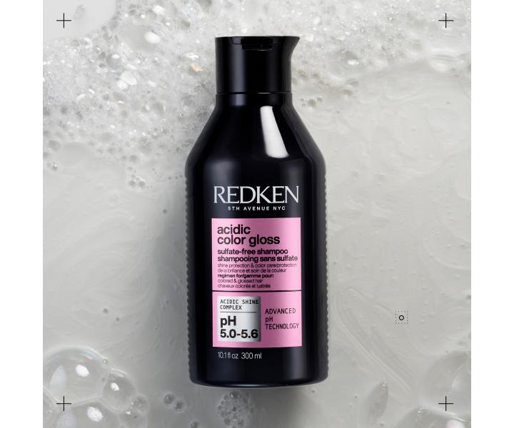 Rozjasujci ampn pre farben vlasy Redken Acidic Color Gloss Gentle Color Shampoo