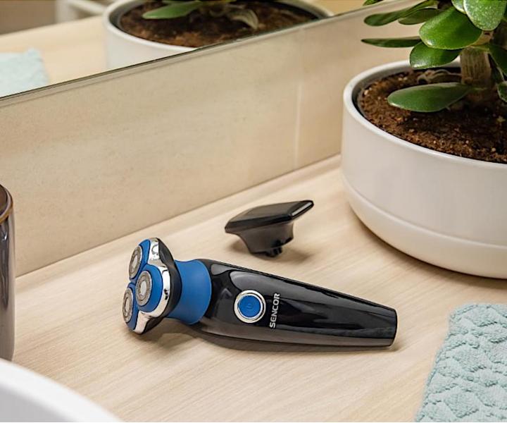 Holiaci strojek so zastrihvaom Sencor SMS 5520BL - modr