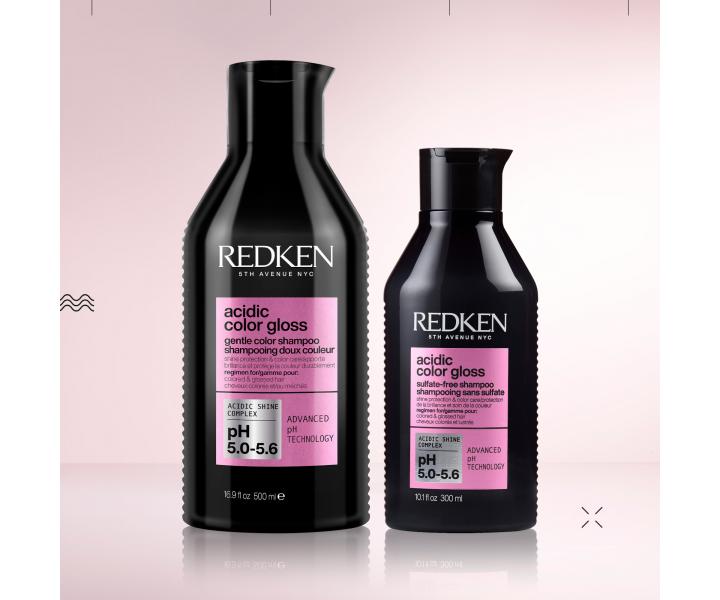 Rozjasujci ampn pre farben vlasy Redken Acidic Color Gloss Gentle Color Shampoo - 500 ml