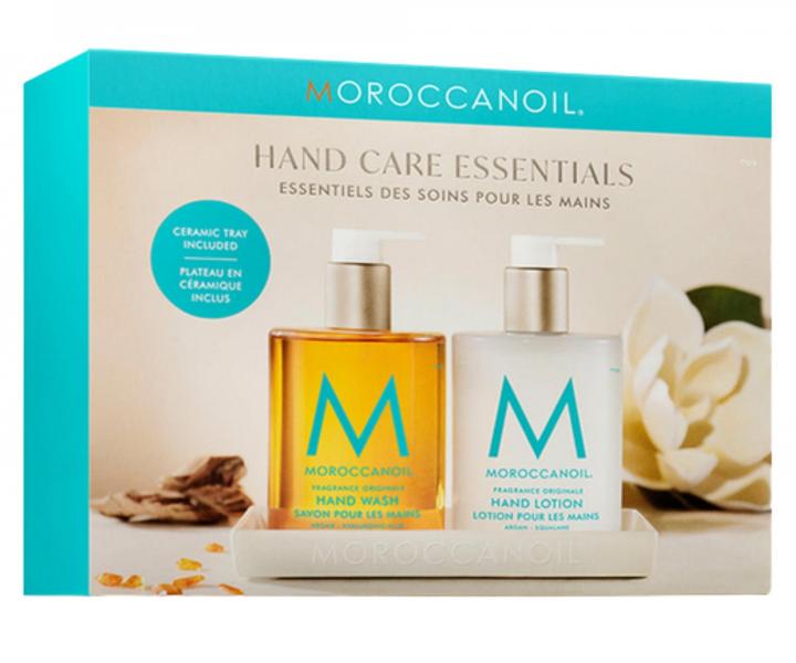Darekov sada pre starostlivos o ruky Moroccanoil Hand Care Essentials + podtcok Moroccanoil zdarma