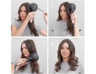 Automatick kulma na vlasy Babyliss Wave Secret Air - ierna, rosegold