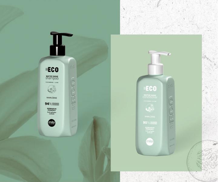 ampn pre such vlasy Be Eco Water Shine Mila - 900 ml