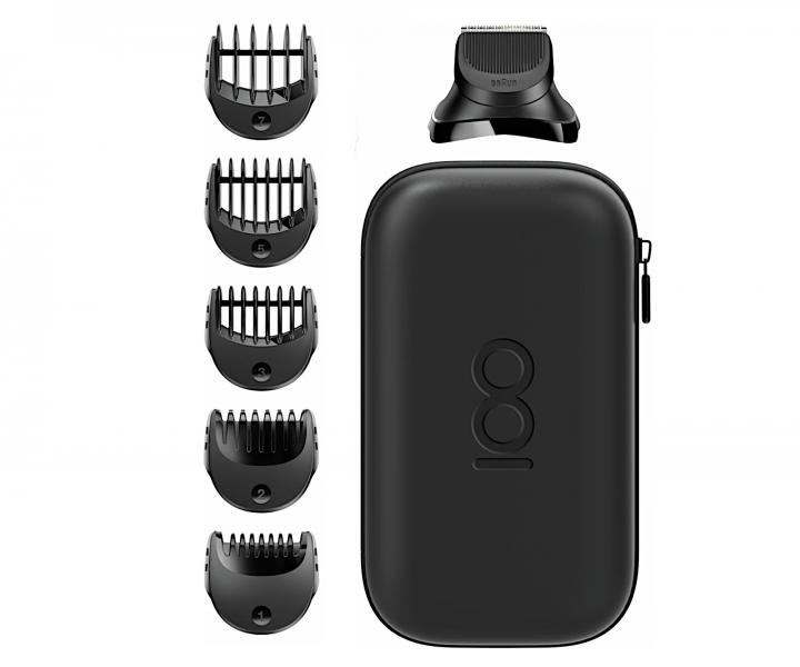 Planetov holiaci strojek so zastrihvaom Braun Series 3 Shave&Style - ierny