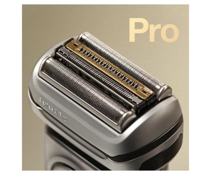 Planetov holiaci strojek s nabjacou a istiacou stanicou Braun Series 9 Pro 9467cc - strieborn