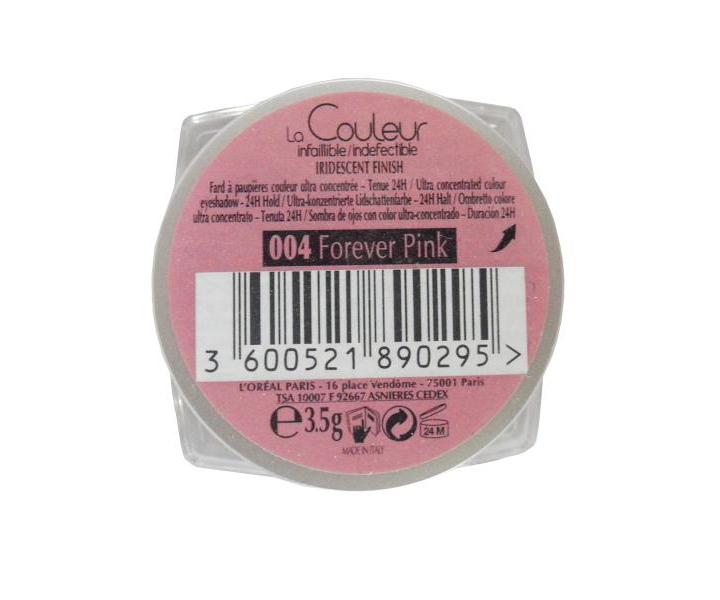O�n� tiene Lor�al Color Infaillible - forever pink 004