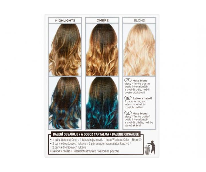 Vymvajci sa farba Loral Colorist Washout Turquoise Hair - tyrkysov