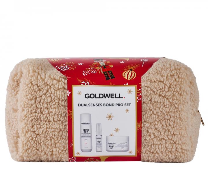 Darekov sada na posilnenie vlasov Goldwell Dualsenses Bond Pro Set + kozmetick tatika zadarmo