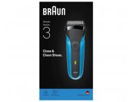 Planetov holiaci strojek Braun Braun Series 3 310s - ierno-tyrkysov