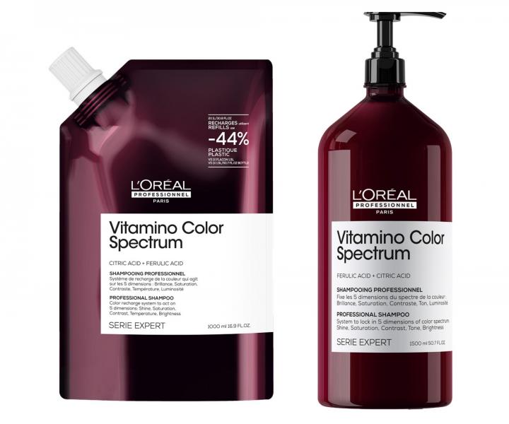 ampn pre ultra starostlivos o farben vlasy Loral Professionnel Serie Expert Vitamino Color Spectrum-1000 ml, nhradn npl