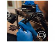 Nitrilov rukavice Espeon Nitril Ideal - 100 ks, modr, vekos XL