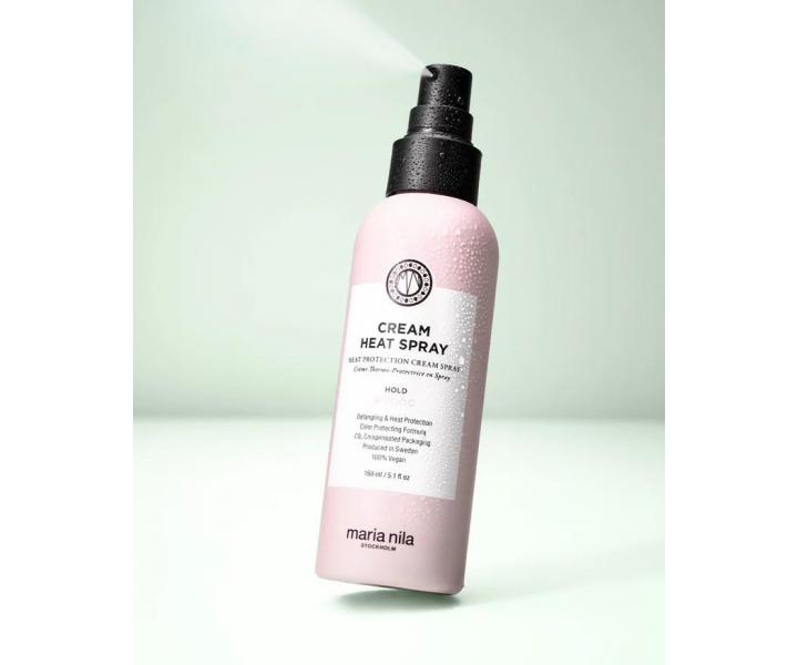 Termoochrann vyivujci krm v spreji pre pokoden vlasy Maria Nila Cream Heat Spray - 150 ml