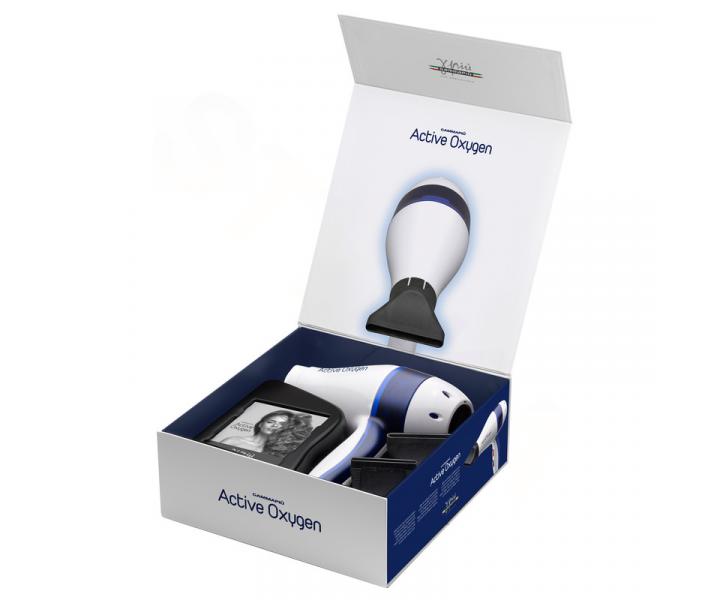 Fn na vlasy Gamma Pi Active Oxygen - 2100 W, bielo-modr