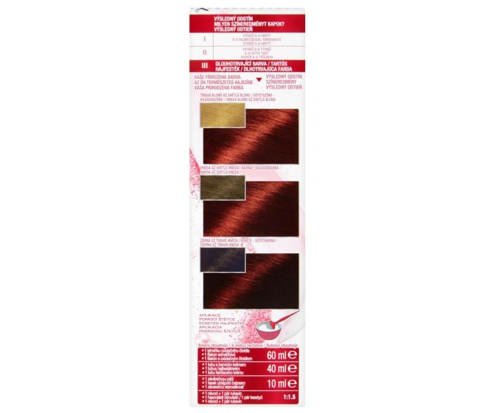 Permanentn farba Garnier Color Sensation 4.60 intenzvna tmavo erven