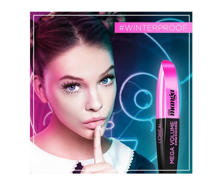 Riasenka Mega Volume Waterproof Miss Manga Lor�al Paris - 8,5 ml