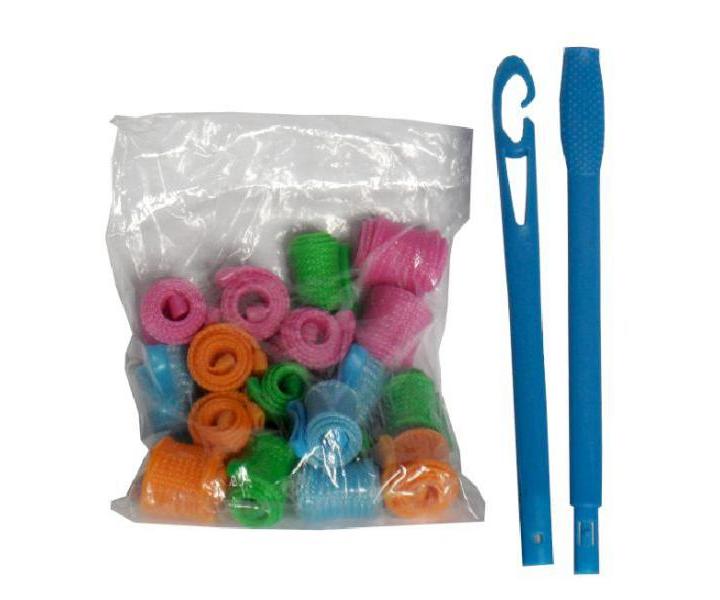 Sada magick�ch sto�en�ch nat��ok pre stredne dlh� vlasy - 19 ks - �zke lokne