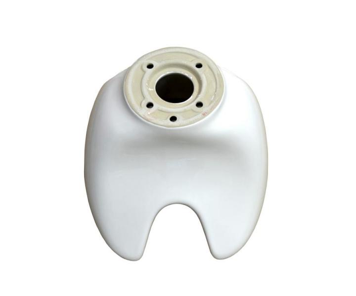 Umvadlo pre umvac box Detail - keramick, biele - II. akos - odrenina glazry