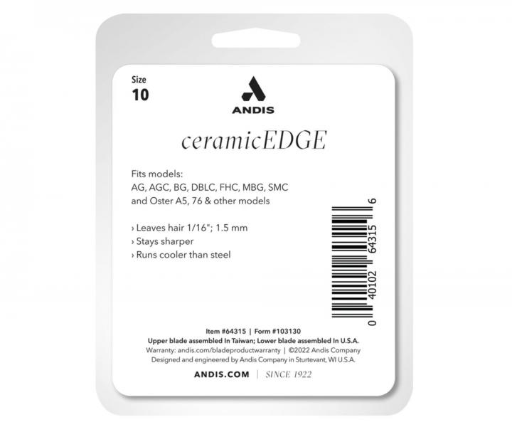 N�hradn� strihacia hlavica Andis Ceramic Edge 64315 pre stroj�ek Andis eMerge Clipper - 1,5 mm