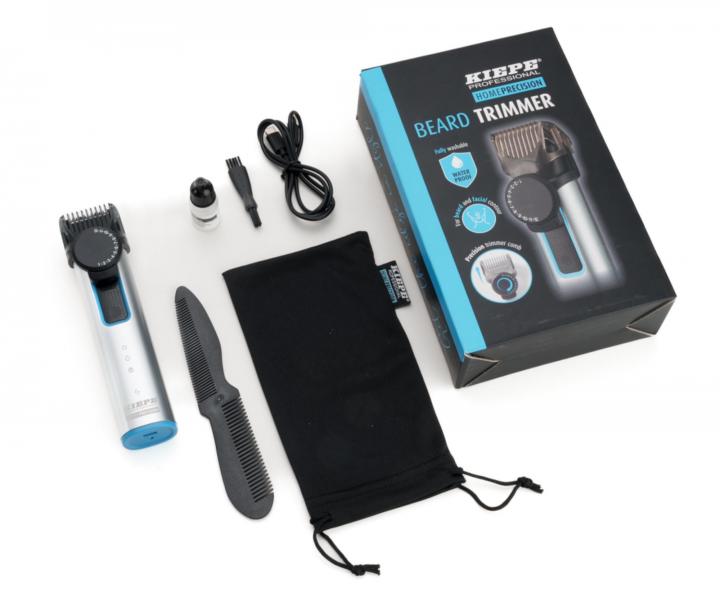 Zastrihva fzov Kiepe Professional Home Precision Beard Trimmer - striebornoierny