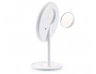 Kozmetick zrkadlo s LED osvetlenm a zvovacm zrkadlom ETA Fenit 1354 - biele