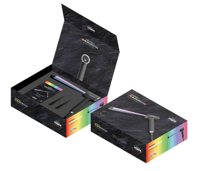 K�nick� kulma na vlasy Gamma Pi� Rainbow Korner XL 16 - 32 mm