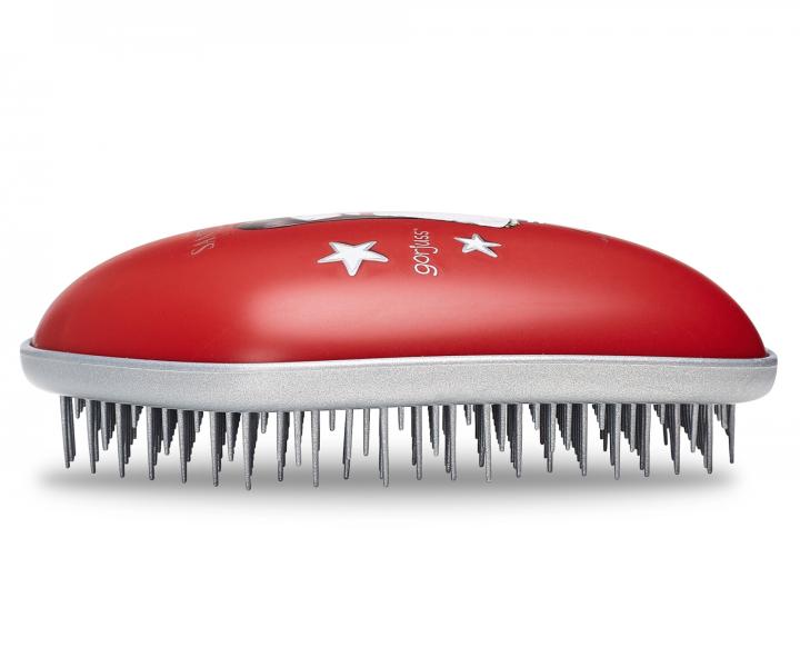 Rozesvacia kefa na vlasy Dessata Santoro - erven