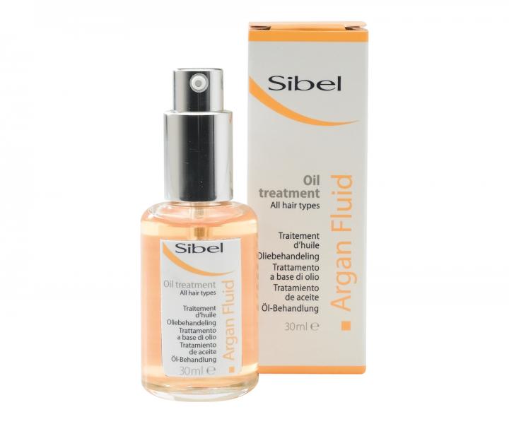 Olejov starostlivos pre vetky typy vlasov Sibel Argan Fluid Oil Treatment - 30 ml
