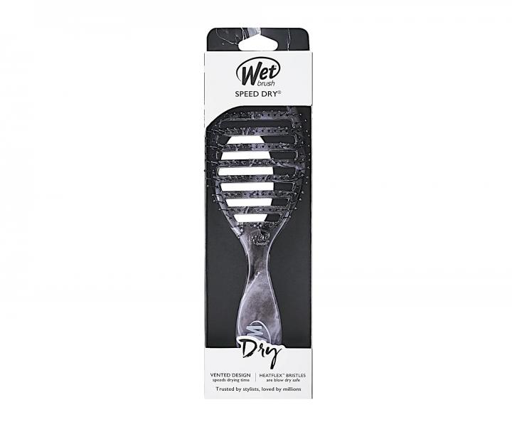 Kefa na rozesvanie a fkanie vlasov Wet Brush Speed Dry Metallic Marble - mramorov