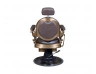 Kadern�cke barber kreslo Sibel Barburys Malone II - hned�, patinov� mosadz