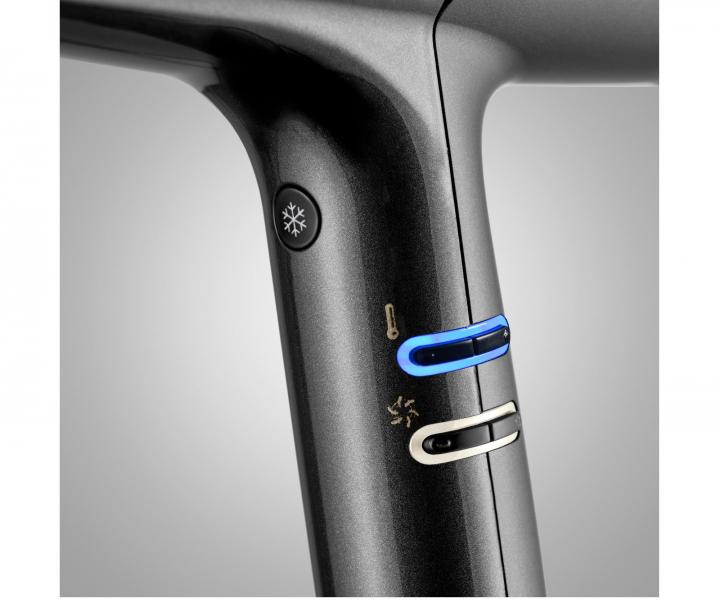 Profesionlny fn na vlasy BaByliss Pro Falco BAB8550E Gold - 2000 W, ierno-zlat