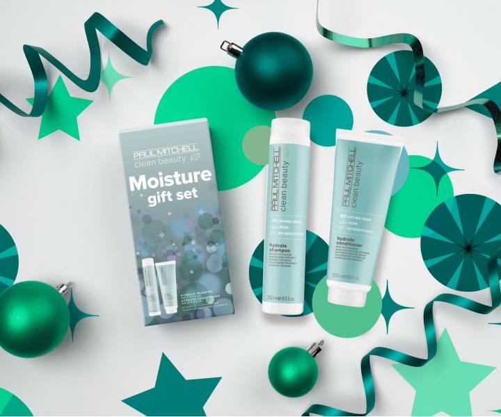 Dar�ekov� s�prava pre such� vlasy Paul Mitchell Clean Beauty Moisture Gift Set