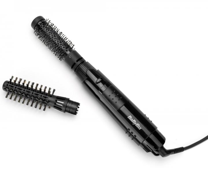 Teplovzdun kefa na vlasy BaByliss Volume Shape AS86E - ierny