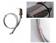 Nhradn zmieavacia batria pre umvac box Detail, pka - II. akos - odreniny, rozpletenie hadice