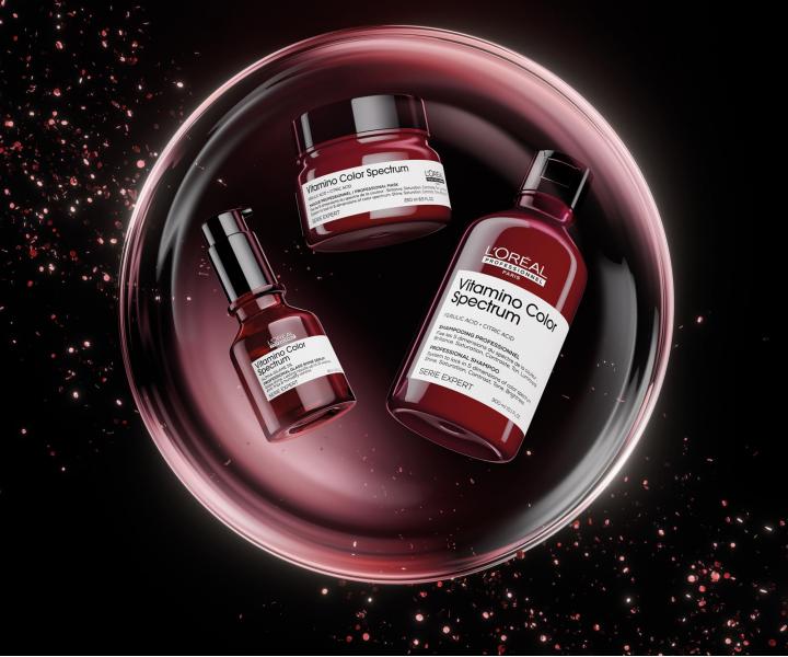 Dar�ekov� sada pre ultra starostlivos� o farben� vlasy Lor�al Professionnel Serie Expert Vitamino Color Spectrum Trio