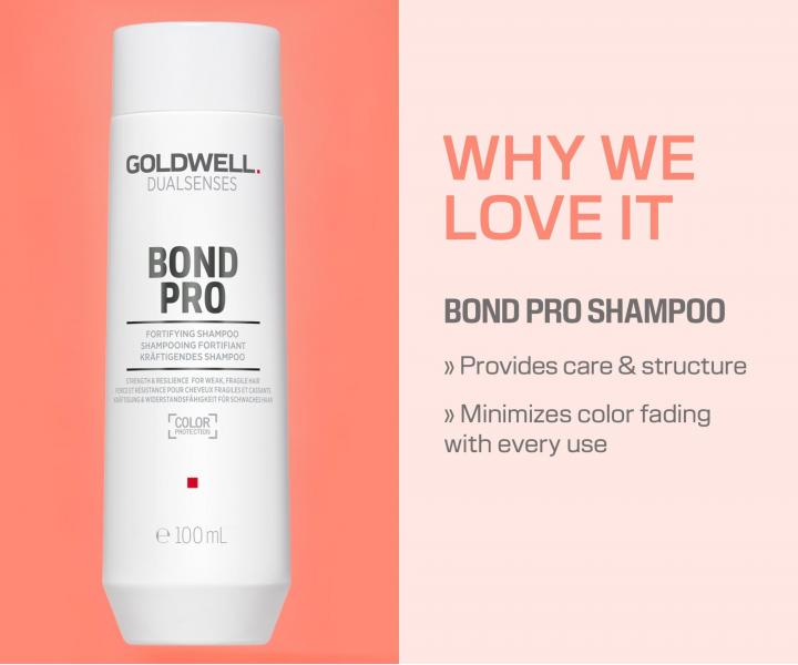 Dar�ekov� sada pre slab� a krehk� vlasy Goldwell Dualsenses Bond Pro Travel Set