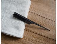 Tup�rovac� hrebe� Detail - Hair style Plastic Tail Comb - 21,5 cm, �ierny