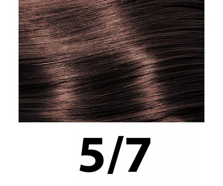 Farba na vlasy Subrina Professional Permanent Colour 100 ml - 5/7 svetlo hned - hned