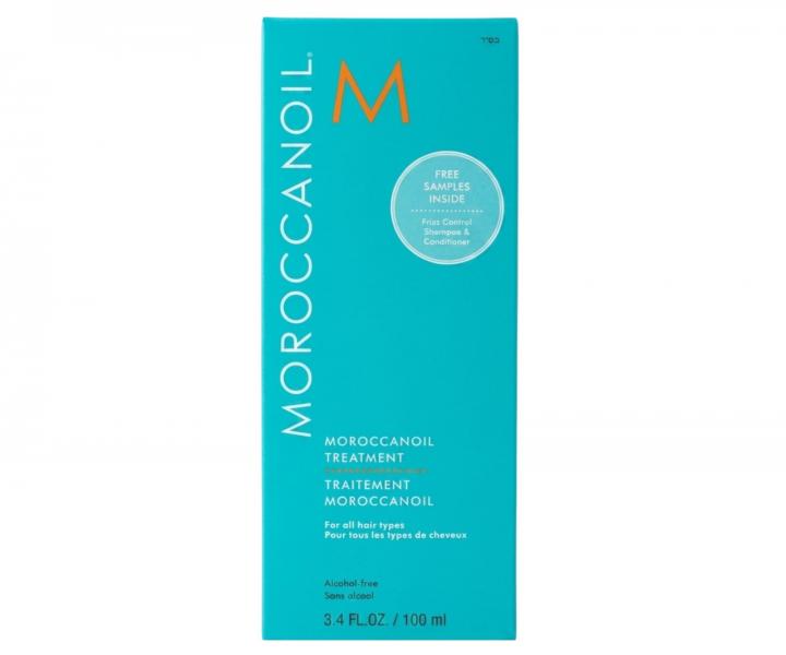 Olejov� starostlivos� Moroccanoil Treatment + �amp�n a kondicion�r Moroccanoil Frizz Control 2x10 ml zadarmo