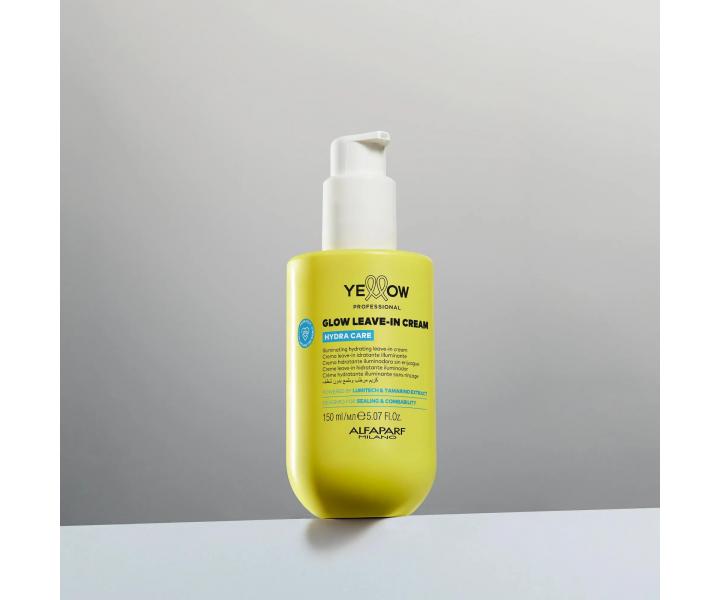 Rozjas�uj�ci hydrata�n� bezoplachov� kr�m s termoochranou Yellow Professional Hydra Care Glow Leave-in Cream - 150 ml