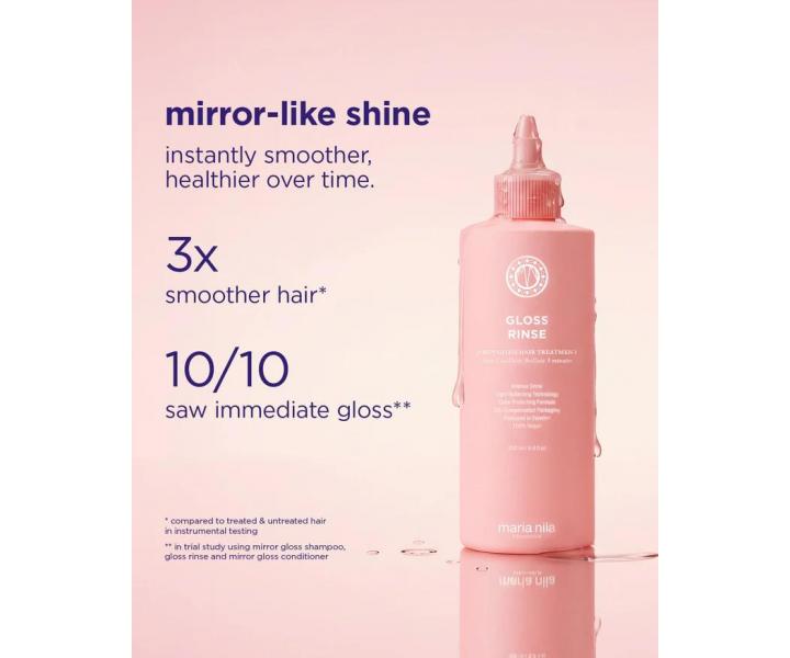 Rad pre zrkadlov� lesk vlasov Maria Nila Mirror Gloss