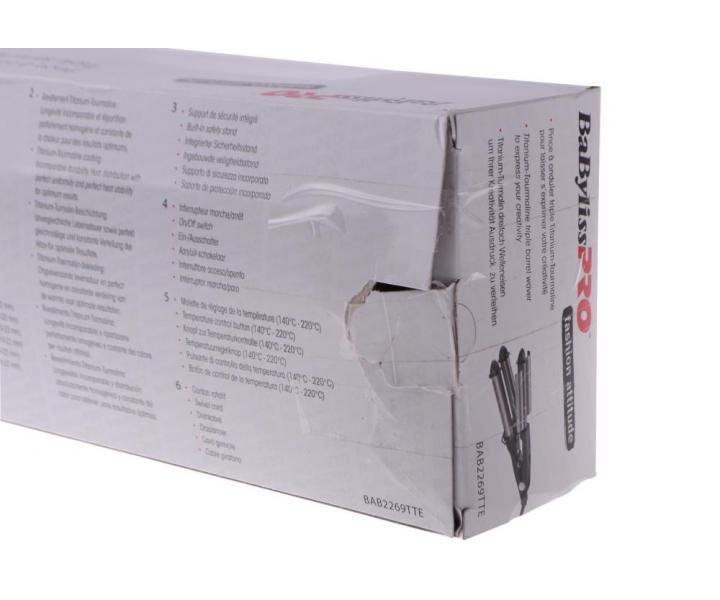 Trojkulma Babyliss Pro 2269TTE - pre kr�sne a ve�k� vlny - rozbalen�