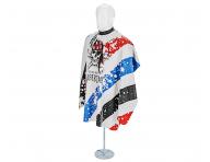 Pnska pltenka na strihanie vlasov a fzov Barbertime Pre Barber Cape XL