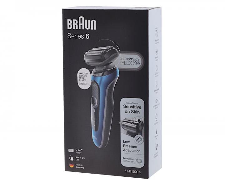 Plan�etov� holiaci stroj�ek Braun Series 6 61-B1000s - modr�