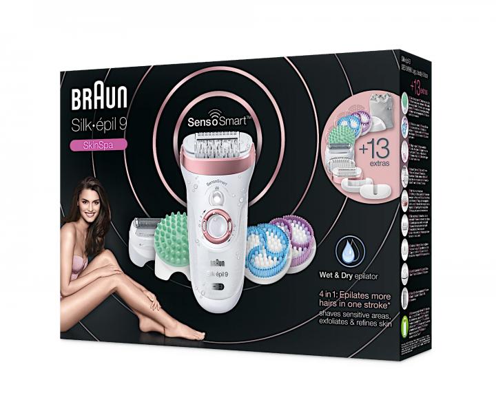 D�msky epil�tor Braun Silk-�pil 9 - 990 Senso Smart
