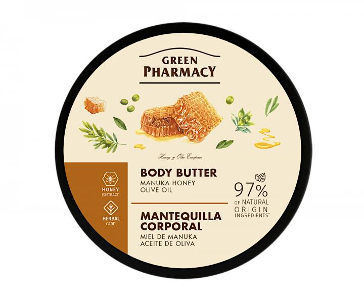 Telov maslo s manukovm medom a olivovm olejom Green Pharmacy Body Butter - 200 ml