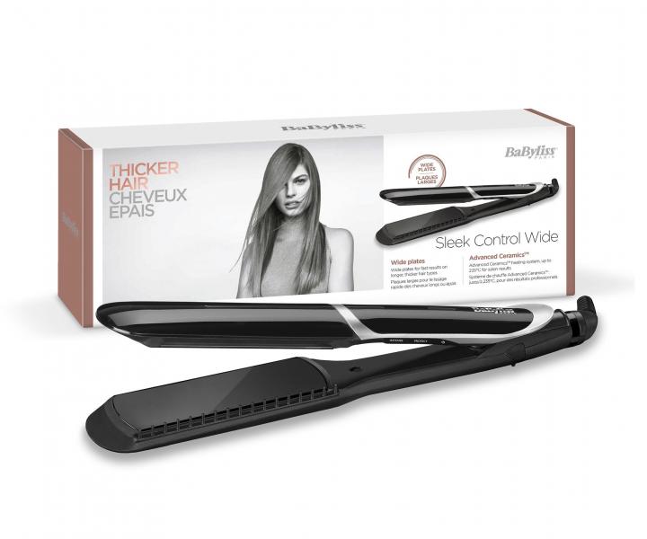 ehlika na vlasy BaByliss Sleek Control Wide ST397E - ierna