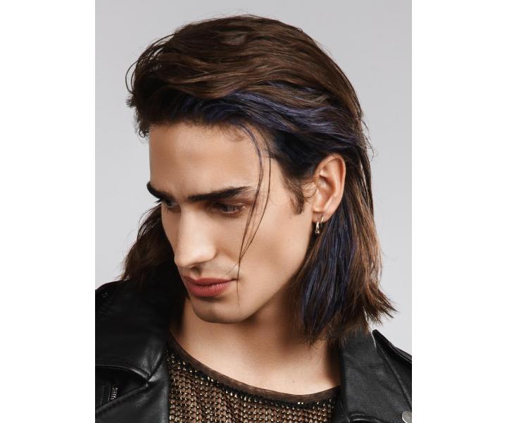 Jednodov make-up na vlasy Loral Colorful Hair Flash - 60 ml, Purple Reign - fialov