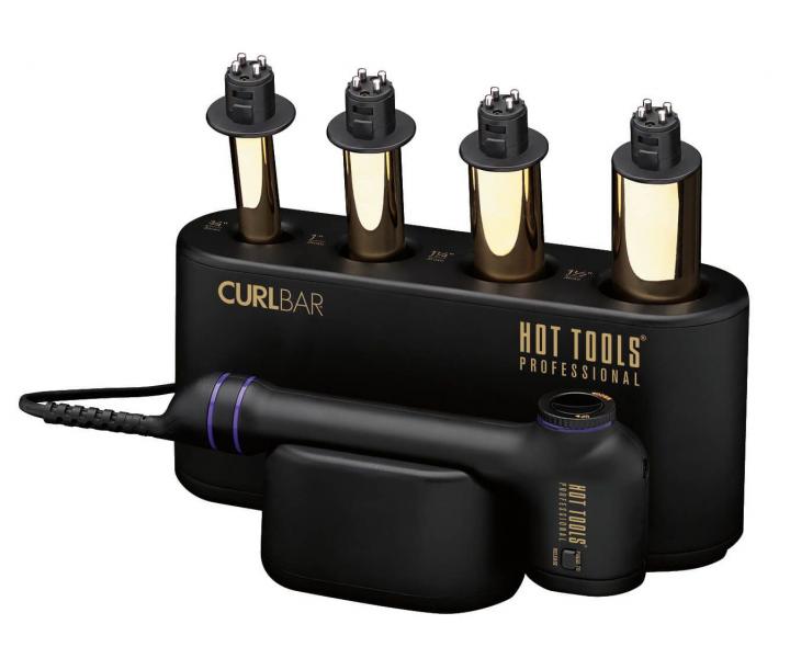 Kulma na vlasy Hot Tools 24K Gold Curl Bar Set - 19 mm, 25 mm, 32 mm, 38 mm